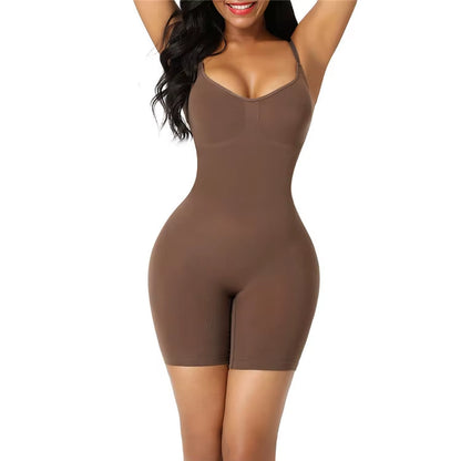 One Piece Shapewear Bodysuit Tummy Control Waist Cincher Slimming Seamless Lifting Underwear for Women